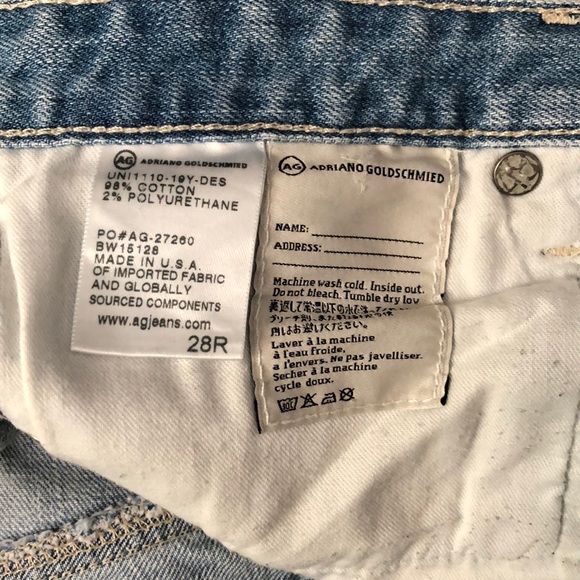 AG Distressed The Stilt Jeans! - Picture 5 of 8